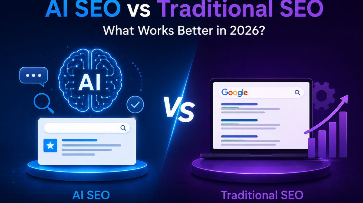AI SEO vs Traditional SEO – What Works Better in 2026