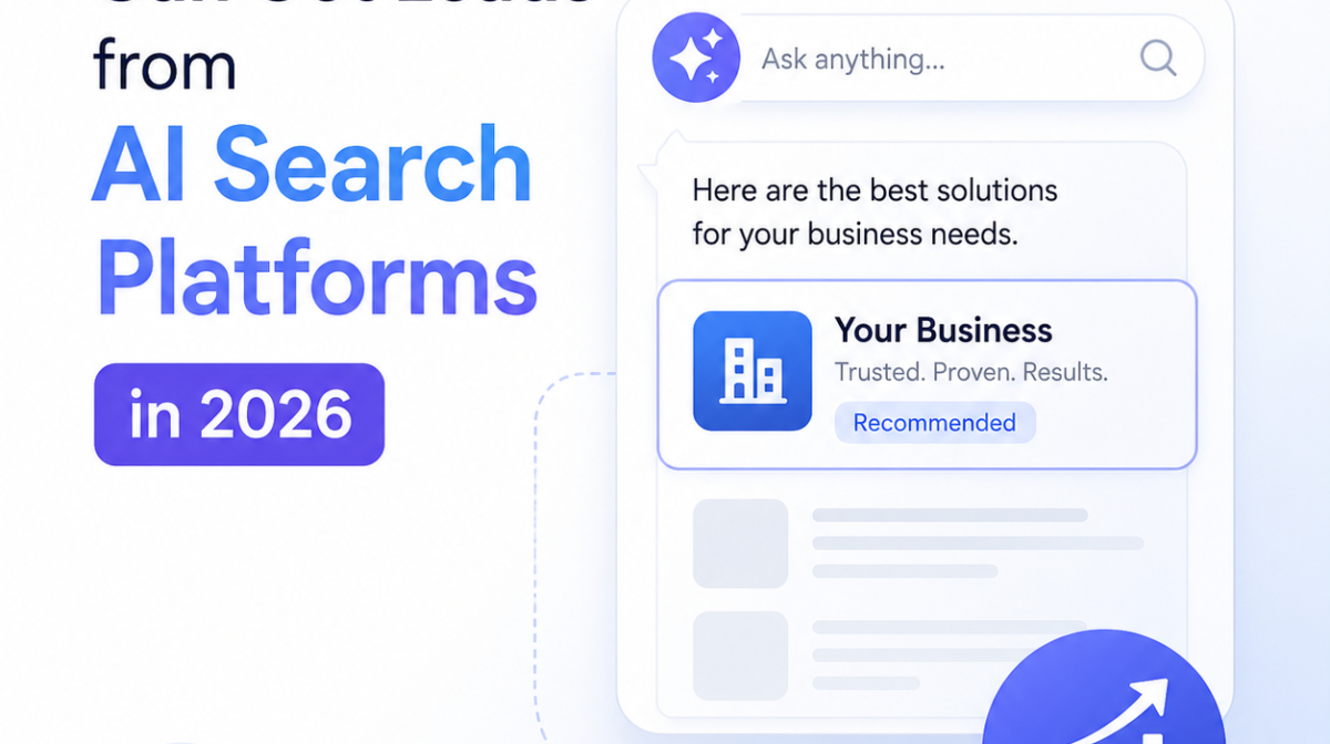SKy DIgital World - How Businesses Can Get Leads from AI Search Platforms in 2026