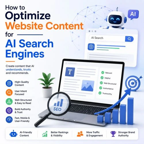 How to Optimize Website Content for AI Search Engines with AI-friendly SEO content strategy