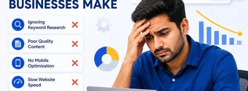 Top SEO Mistakes Businesses Make
