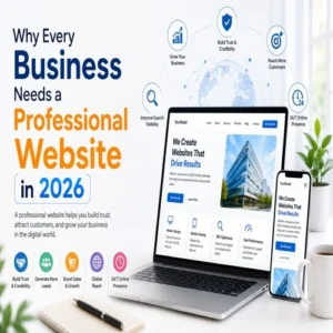 Professional business website design helping companies grow online in 2026