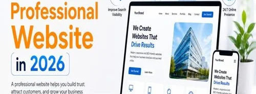 Professional business website design helping companies grow online in 2026
