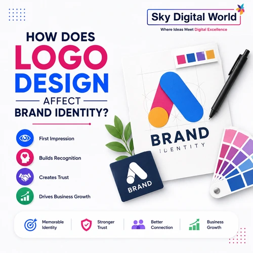 A professionally designed logo helps create a memorable brand identity, build customer trust, and support long-term business growth.