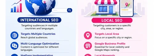 International SEO vs Local SEO: Key Differences Explained