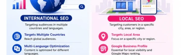 International SEO vs Local SEO: Key Differences Explained