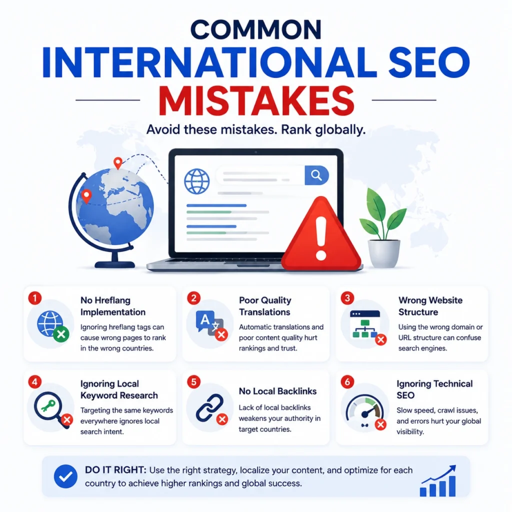 Common International SEO Mistakes