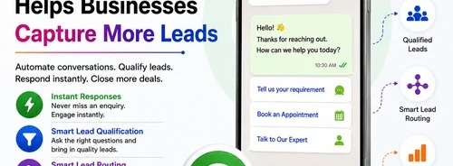 How WhatsApp Automation Helps Businesses Capture More Leads – Sky Digital World