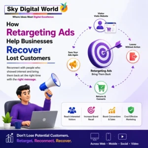 Retargeting Ads Services India helping businesses reconnect with website visitors and recover lost customers