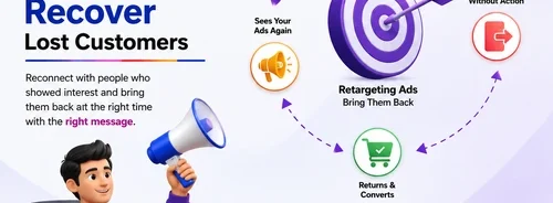 Retargeting Ads Services India helping businesses reconnect with website visitors and recover lost customers