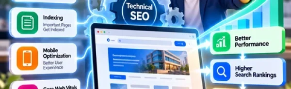 Technical SEO Company India improving website speed, crawlability, indexing, mobile optimization and search rankings