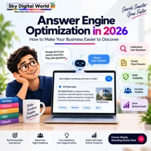 Answer Engine Optimization Services India helping businesses improve AI search visibility and become easier to discover in 2026