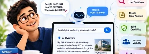 Answer Engine Optimization Services India helping businesses improve AI search visibility and become easier to discover in 2026