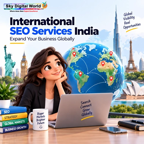 International SEO Services India helping businesses improve global search visibility and reach customers across international markets