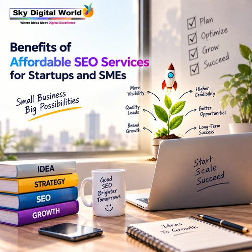 Affordable SEO Services in India helping startups and SMEs improve visibility, generate quality leads and achieve long-term business growth