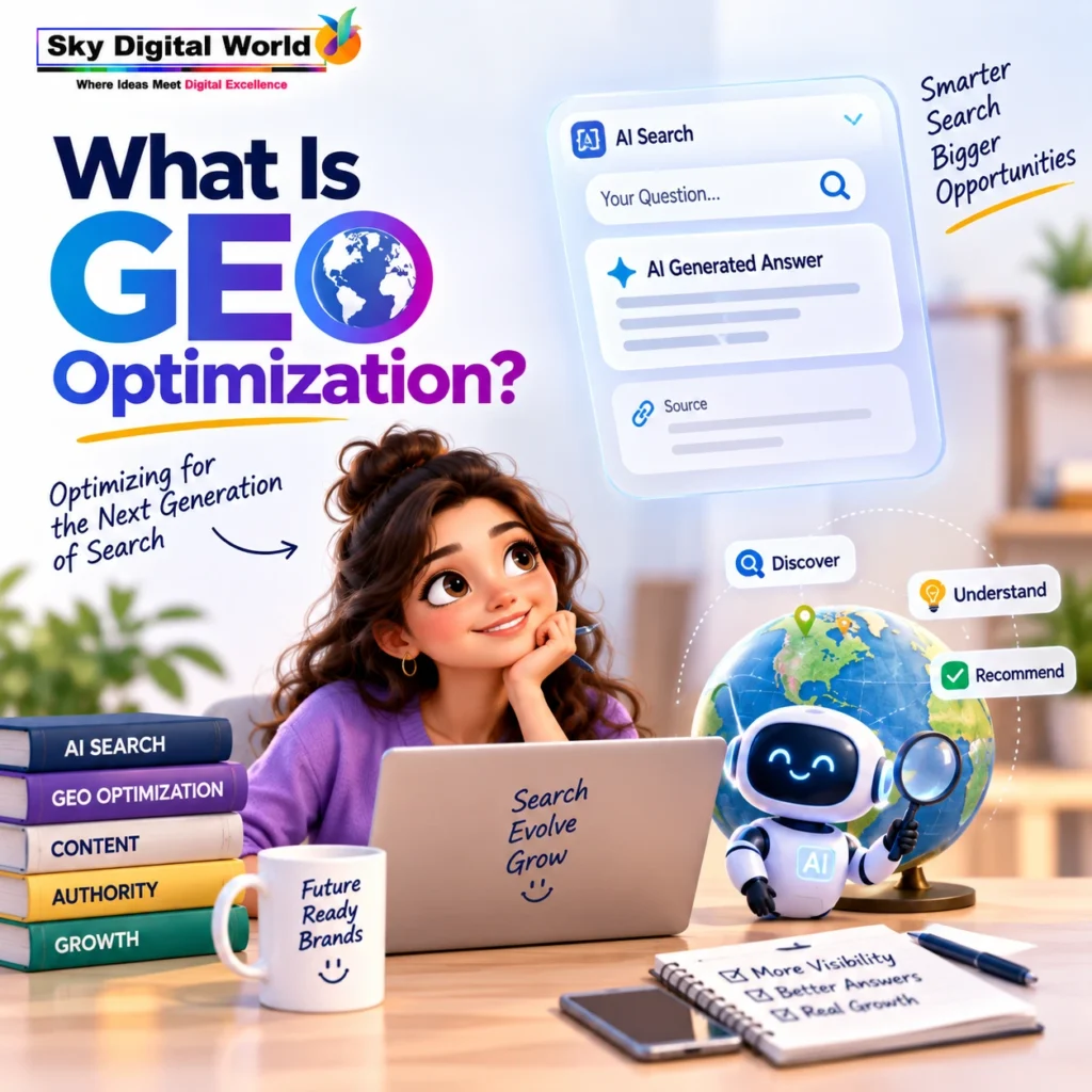 GEO optimization for improving business visibility and content discoverability in AI-powered generative search