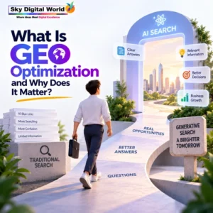 GEO Optimization Services in India helping businesses improve visibility in AI-powered and generative search
