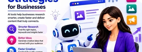 AI Content Marketing Services India helping businesses improve content research, creation, personalization and marketing performance