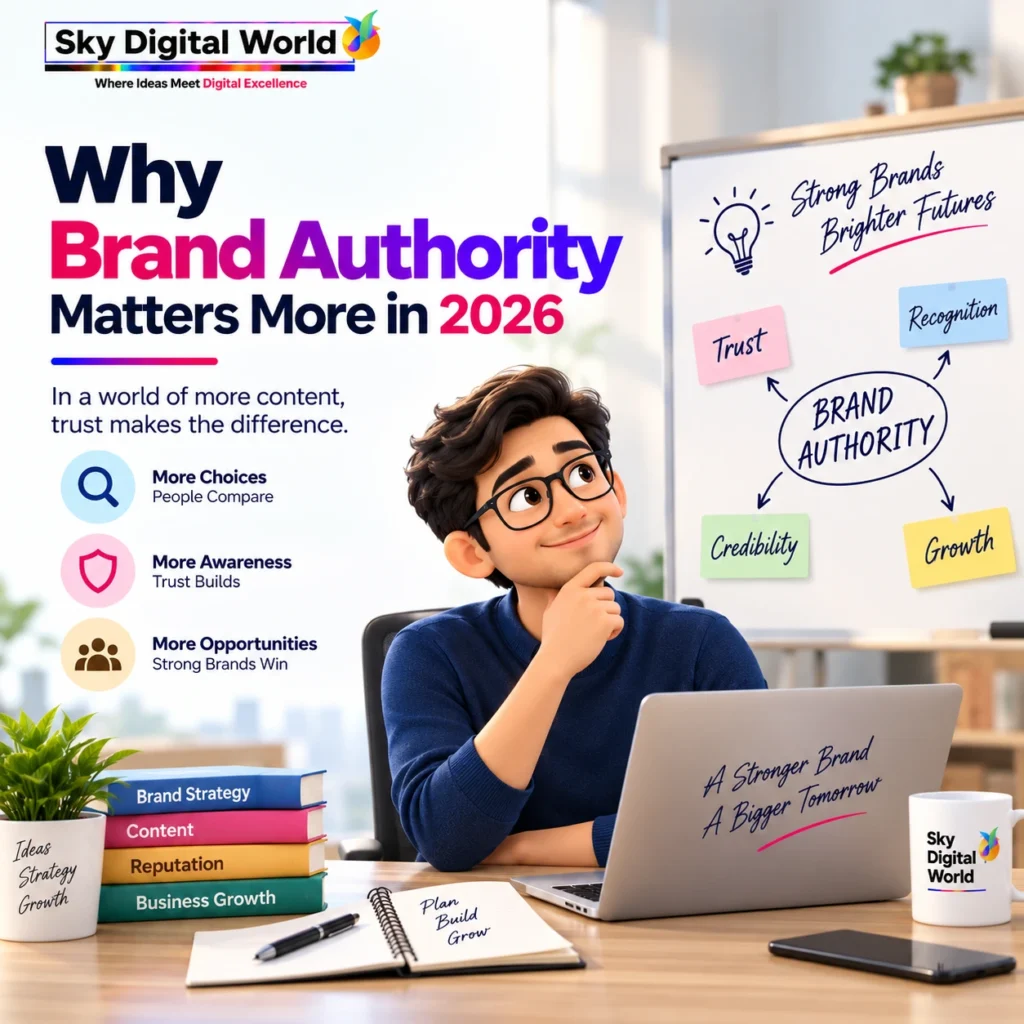 Online Brand Building Services India helping businesses strengthen brand authority, trust, recognition and credibility in 2026