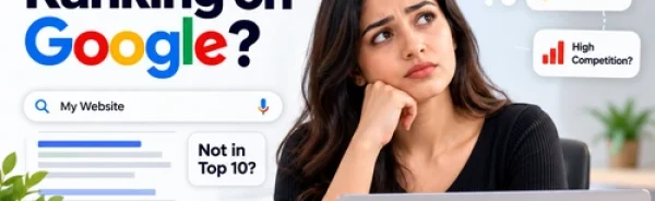 Why website is not ranking on Google due to keyword, content, technical SEO, backlink and competition issues