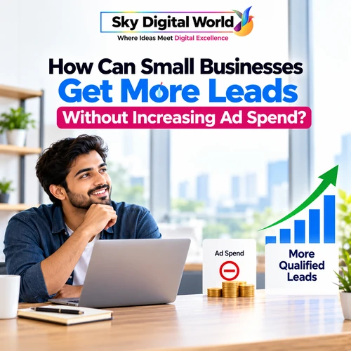 Lead Generation Services India showing how small businesses can generate more qualified leads without increasing advertising spend through better marketing and website optimization.