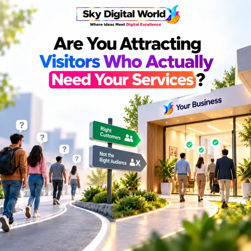 Are You Attracting Visitors Who Actually Need Your Services?